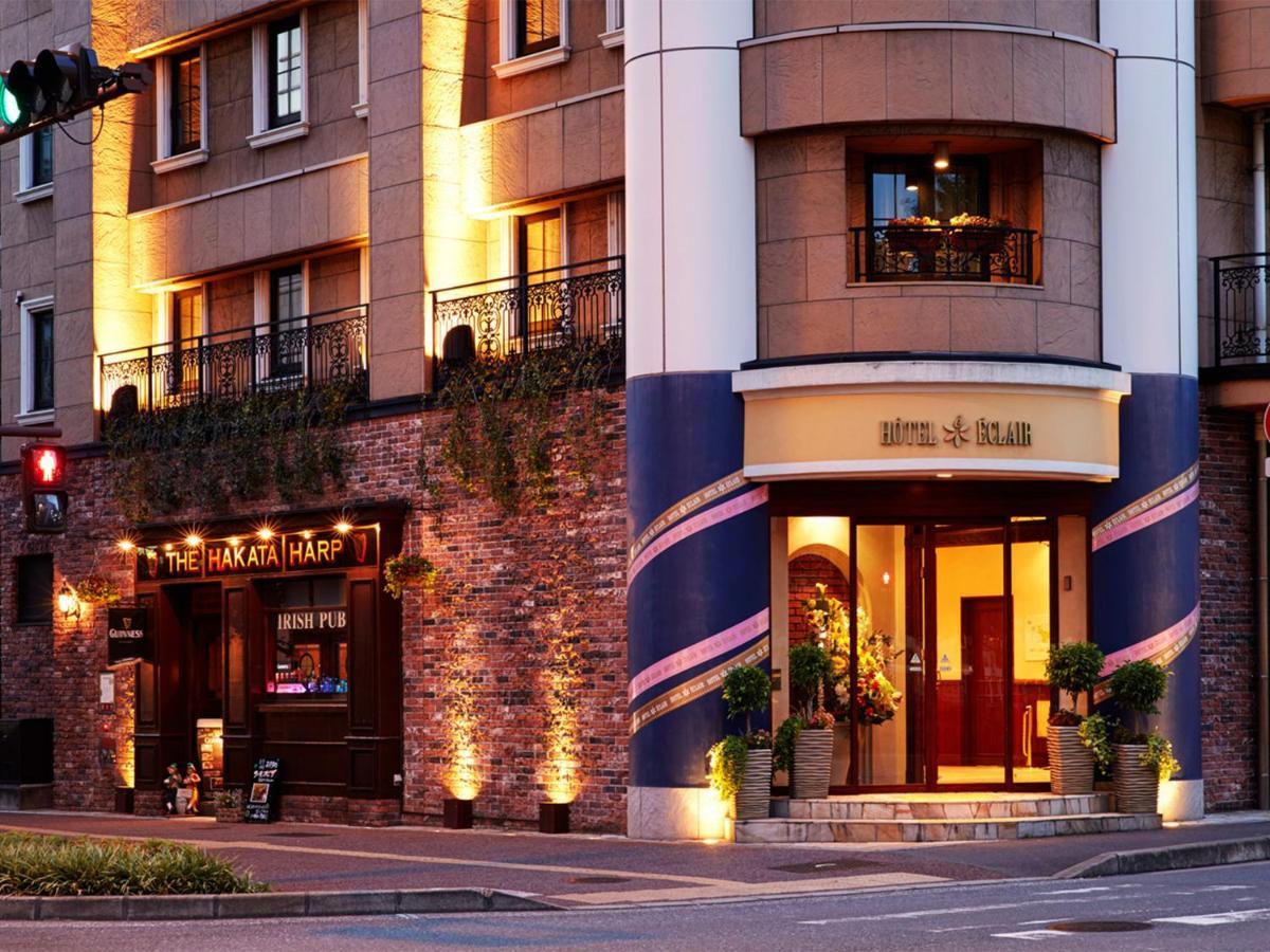 Hotel Eclair Hakata Fukuoka  Bagian luar foto