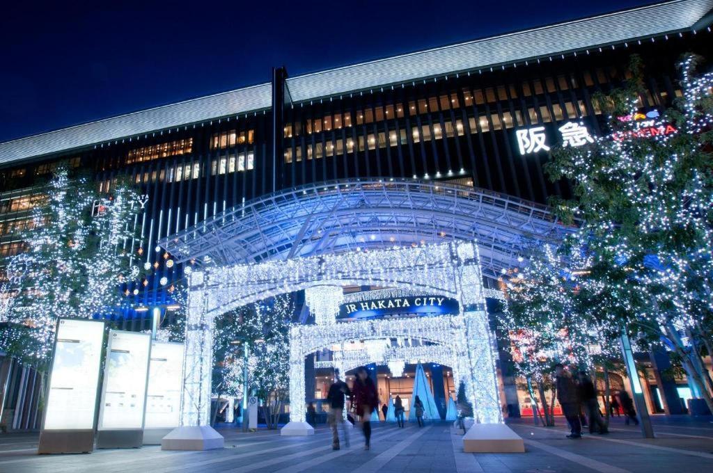 Hotel Eclair Hakata Fukuoka  Bagian luar foto